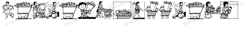 Online Shopping字体转换